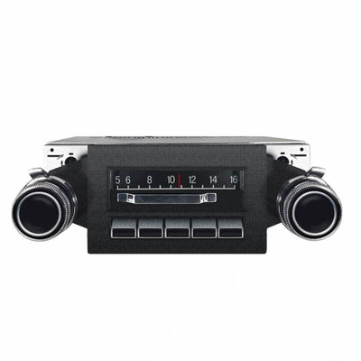 Custom Autosound 1977-82 Chevrolet Corvette Slidebar Radio with Bluetooth - (CAS-CAMCVLVSBR2)
