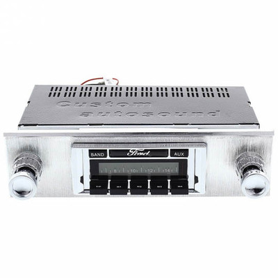 Custom Autosound 1957-58 Ford USA-630 Radio - (CAS-CAMFORD78630)