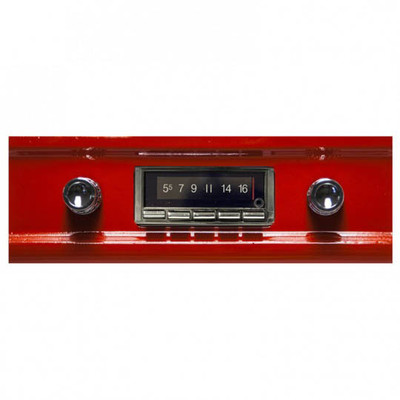 Custom Autosound 1960-63 GMC Truck USA-740 Radio with Bluetooth - (CAS-CAMGMTKLM740)