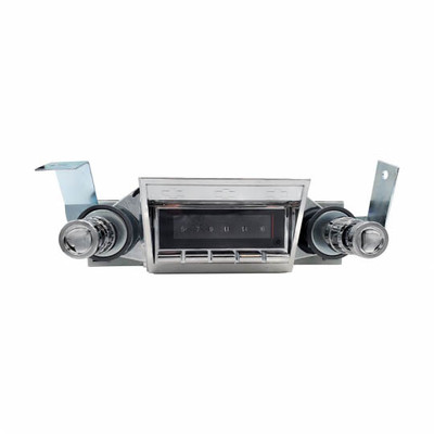 Custom Autosound 1966-67 Chevy II Nova USA-740 Radio with Bluetooth - (CAS-CAMNOV67740)