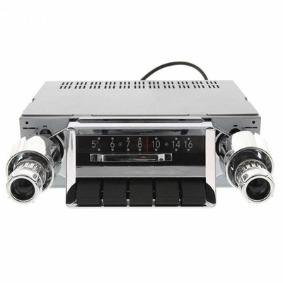 Custom Autosound 1957 Chevrolet Slidebar Radio with Bluetooth - (CAS-CAMVECH7SBR2)