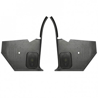 Custom Autosound 1967-68 Chevrolet Camaro Fastback Kick Panels without A/C - (CAS-KCAM678)