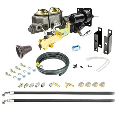 The Right Stuff 1955-58 Full Size Chevy Hydro Boost & Master Cylinder Combination Kit Disc/Disc - (GHB550572)