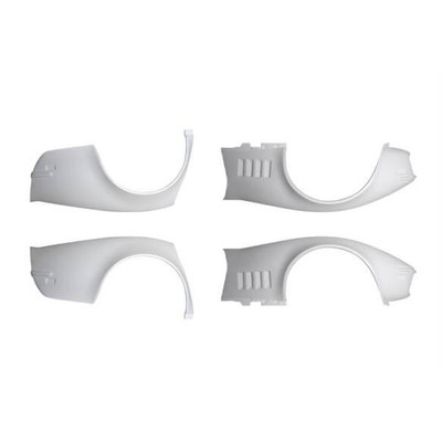  Detroit Speed 68-69 Corvette, Fiberglass Fender Flare Kit, 4" Flare Width - (010113DS) 