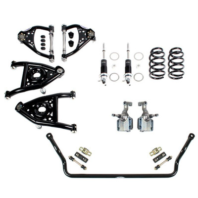  Detroit Speed 67 Chevelle/El Camino w/SB/LS, Speed 2 Front Suspension Kit w/Base Shocks - (031321DS) 