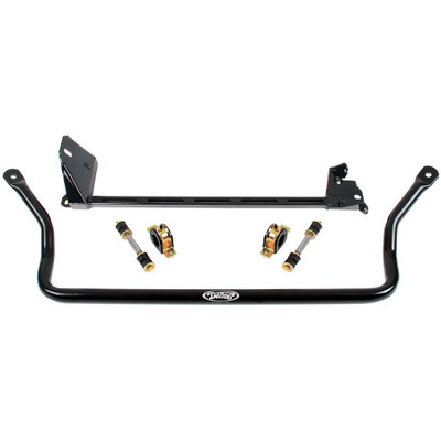Detroit Speed 82-92 Camaro/Firebird, Front Sway Bar, Bolt-On, 1-3/8" Bar, Black - (031413DS)