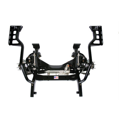  Detroit Speed 66-67 Chevy II, Powdercoated Front Frame w/Single Adjustable Shocks - (032034-SDS) 