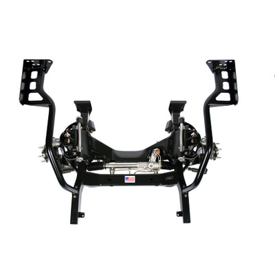 Detroit Speed 62-65 Chevy II, Powdercoated Front Frame w/Single Adjustable Shocks - (032032-SDS)