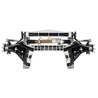  Detroit Speed 64.5-70 Mustang, Aluma-Frame Front Suspension w/Base Shocks, GM 5 x 4.75" Bolt - (032051DS) 