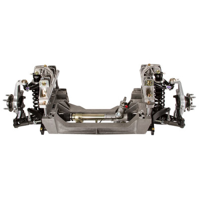 Detroit Speed 64.5-70 Mustang Front Suspension w/Double Adjust Remote Shocks GM 5 x 4.75" Bolt - (032051-RDS)