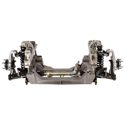  Detroit Speed 64.5-70 Mustang Front Suspension w/Double Adjust Remote Shocks GM 5 x 4.75" Bolt - (032051-RDS) 