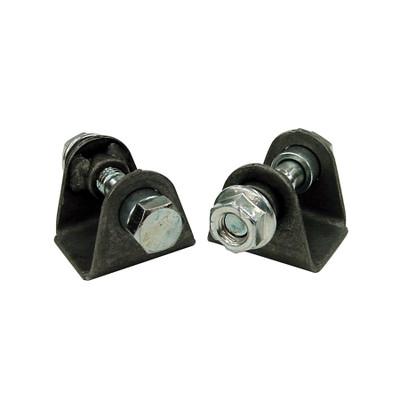 Detroit Speed Rear Upper Shock Mounts w/1/2" Bolts & Nuts - (040501DS)