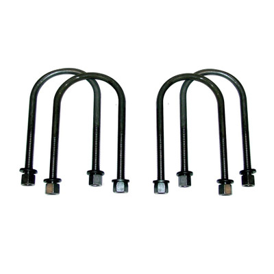 Detroit Speed Stock Replacement Rear Axle U-Bolts, 7/16"-20 x 3" Long - (040703DS)