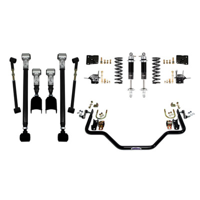 Detroit Speed 67 Chevelle/El Camino, Speed Kit 3 Rear Suspension w/Base Shocks & Stock Axle - (041613DS)