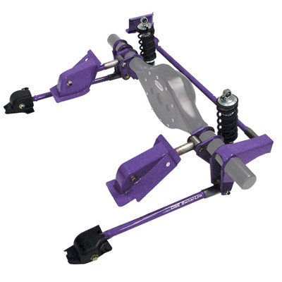 Detroit Speed 68-74 Novas, Quadralink Rear Suspension Kit w/Base Shock - (041704DS)