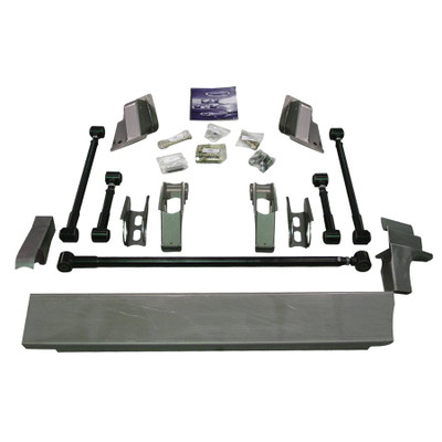 Detroit Speed 68-74 Nova, Quadralink Rear Suspension Kit w/Double Adjustable Shocks - (041704-DDS)