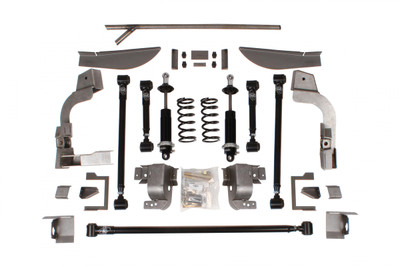 Detroit Speed 70-81 Camaro, Rear Suspension Kit w/Single Adjustable Shocks & w/o Axle Brackets - (041712-SADS)