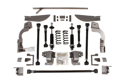  Detroit Speed 70-81 Camaro, Rear Suspension Kit w/Single Adjustable Shocks & w/o Axle Brackets - (041712-SADS) 
