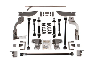  Detroit Speed 70-81 Firebird, Rear Suspension Kit w/Single Adj. Shocks & w/o Axle Brackets - (041715-SDS) 