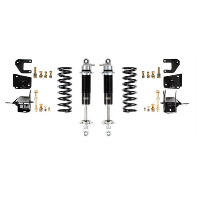  Detroit Speed 64-66 Chevelle, Rear Coilover Conversion w/Single Adjustable Shocks & Stock Axle - (042404-SDS) 