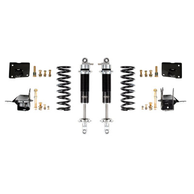 Detroit Speed 67 Chevelle, Rear Coilover Conversion w/Single Adjustable Shocks & Stock Axle - (042406-SDS)