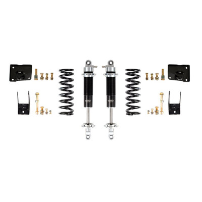 Detroit Speed 67 Chevelle, Rear Coilover Conversion w/Double Adjustable Shocks & Moser Axle - (042411-DDS)