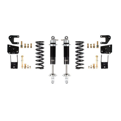 Detroit Speed 64-66 Chevelle Wagon, Rear Coilover Conversion w/Double Adjust Shocks Moser Axle - (042417-DDS)