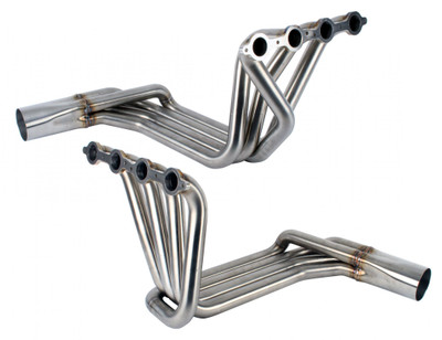 Detroit Speed 63-82 Corvette Speedray w/Speedway Front Suspension & LS Side Pipe Headers - (061006DS)