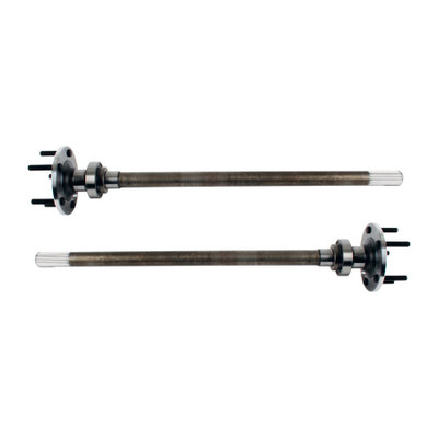 Detroit Speed 64.5-66 Mustang, Ford 9" Axle Shafts, Torino Flange, GM 5 x 4.75 Bolt, Pair - (070985DS)