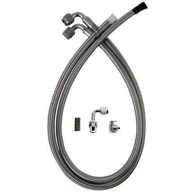Detroit Speed 67-87 C10/C2/C3 Corvette, Speed Rack & Pinion Hose Kit w/30" Hose - (091304DS)