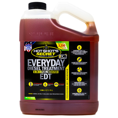 Hot Shot's Secret Hot Shot's Secret® Everyday Diesel Treatment® 6-In-1 Fuel Booster - 1 Gallon - (HSSEDT01G)