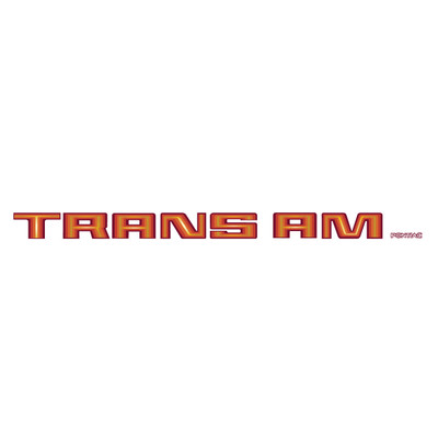 Trim Parts 1979-1980 Firebird Trans Am Rear Spoiler Decal - Red - (TPG-6346)