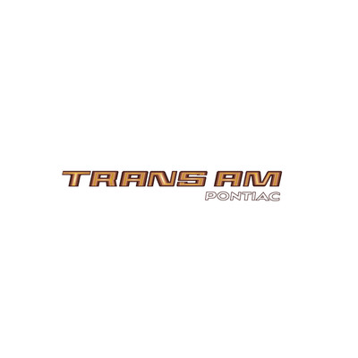 Trim Parts 1980 Trans Am Bronze Front Bumper Decal - (TPG-6773)