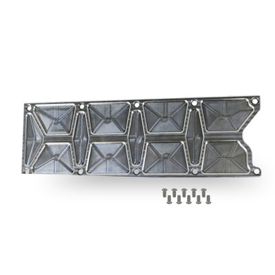 The Right Stuff Gen III LS Valley Cover, Pocketed, Natural Machined - (G3LSVCP-K)