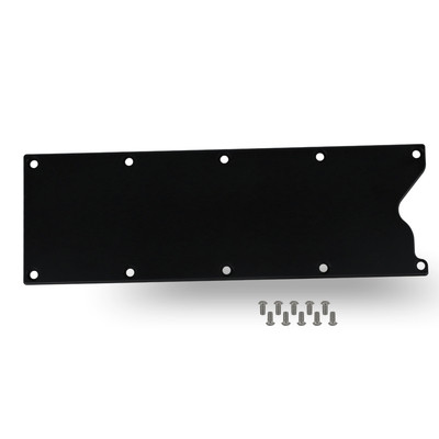 The Right Stuff Gen III LS Valley Cover, Blank, Blank Anodized - (G3LSVC-B-K)