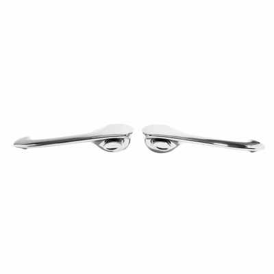 Trim Parts 1966-67 Chevrolet Chevy II and Nova 4-Door Rear Outside Door Handles, Pair - 3063