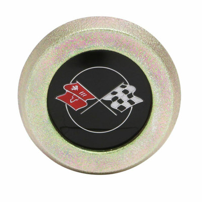 Trim Parts 1969-75 Corvette Primered Horn Button W/O Tilt and Telescopic Steering, Each - 5073B