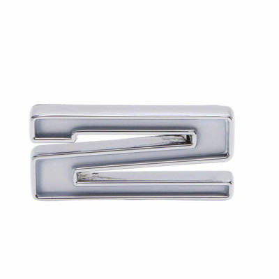 Trim Parts GM Car/Truck White Number 2 In Chevrolet Script W/Adhesive Tape, Each - 5186D
