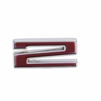 Trim Parts GM Car/Truck Red Number 2 In Chevrolet Script W/Adhesive Tape, Each - 5188D