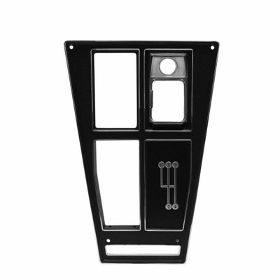 Trim Parts 1972-76 Corvette W/Air 4-Speed Transmission Console Plate Assembly, Each - 5470
