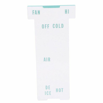 Trim Parts 1968 Chevrolet Corvette W/O Air Climate Control Lens, Each - 5541