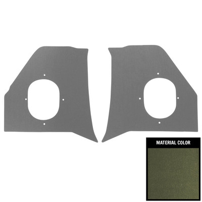 PUI Interiors 1959 Chevrolet Impala Dark Green Kick Panel - 59BK78