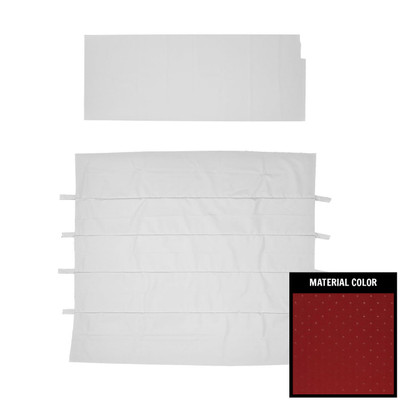 PUI Interiors 1961 Chevrolet Impala Standard Dark Red Star Headliner - 61BH103CN