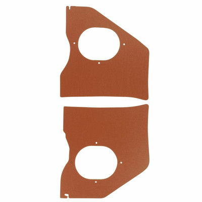 PUI Interiors 1961-1962 Chevrolet Impala Red Kick Panel - 61BK67