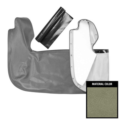 PUI Interiors 1961-1963 Chevrolet Impala Dark Fawn Convertible Top Boot - 61BT57