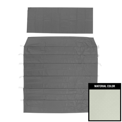 PUI Interiors 1962-1964 Chevrolet Impala Standard White Star Headliner - 62BH101CN