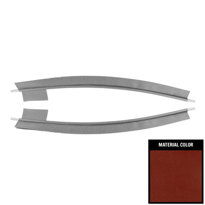 PUI Interiors 1962-1964 Chevrolet Impala Front Dark Red Windlace - 62BWL64