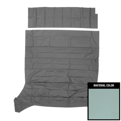 PUI Interiors 1962-1964 Chevrolet Nova 4 Door Sedan Light Blue Basketweave Headliner - 62XH4D104A