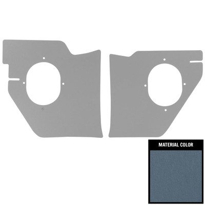 PUI Interiors 1963 Chevrolet Impala Light Blue Kick Panel - 63BK69