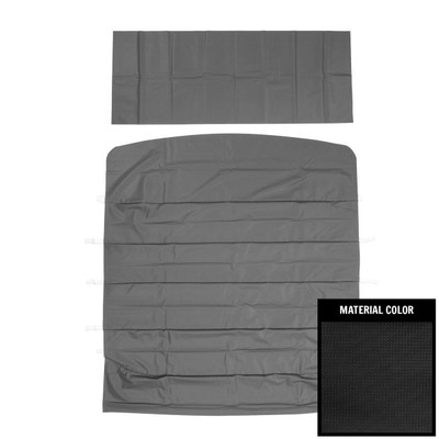 PUI Interiors 1964-1965 Chevrolet A-Body Standard Black Regent Headliner - 64AH100GN